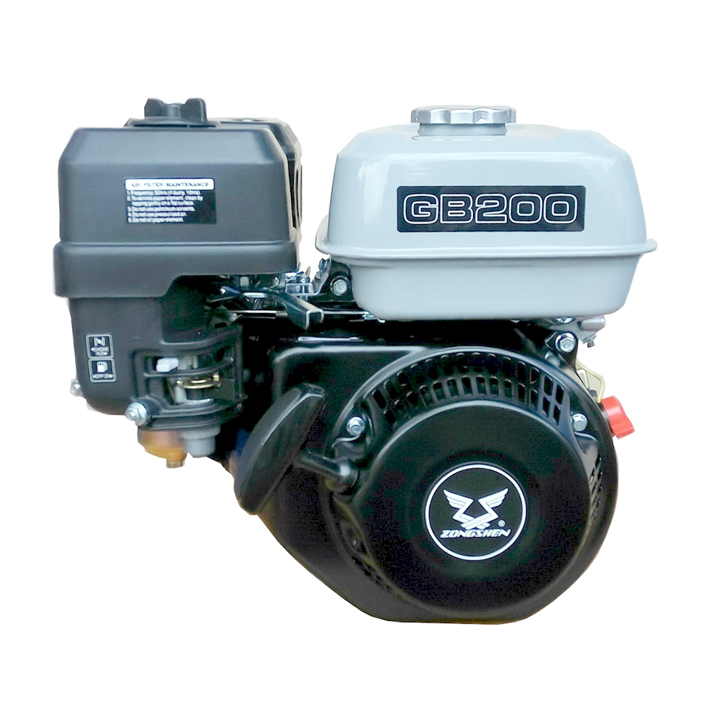 Двигатель бензиновый ZONGSHEN GB 200 S Дизельные и бензиновые двигатели