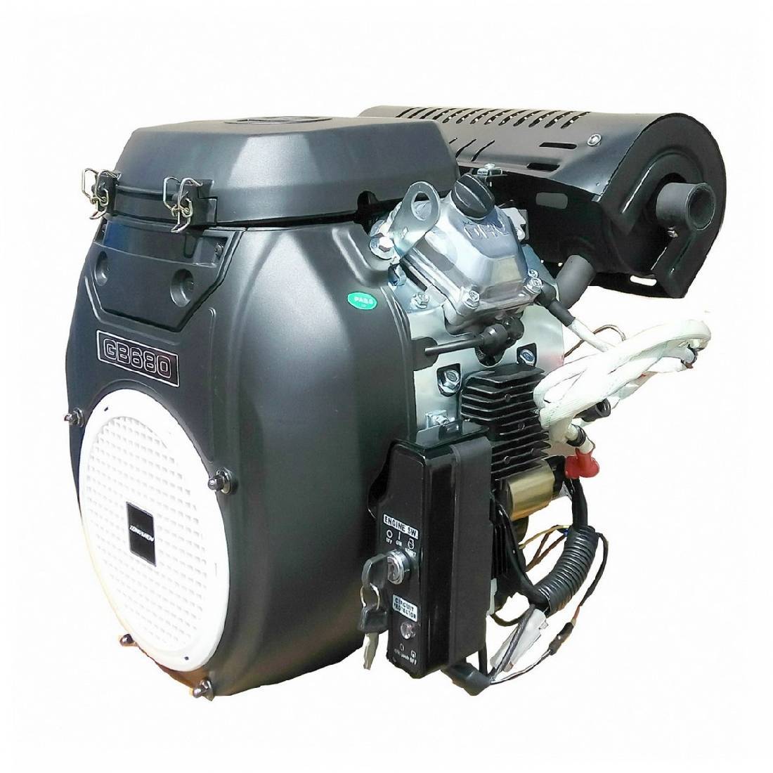 Двигатель бензиновый ZONGSHEN GB750 E Дизельные и бензиновые двигатели