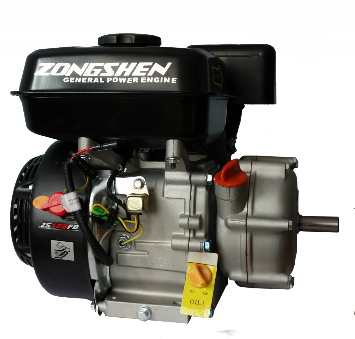 Двигатель бензиновый ZONGSHEN ZS 168 FBE-4 Дизельные и бензиновые двигатели